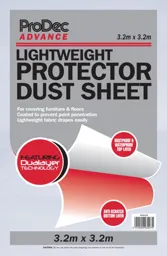ProDec Lightweight Dust Sheet Non Woven 3.2 x 3.2mtr