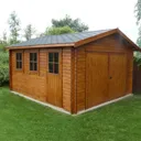 Shire 15x14 Bradenham Wooden Garage - Assembly service included