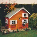Shire 8x6 Loft Apex Shiplap Wooden Playhouse - Assembly service included