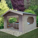 Shire Bere 11x11 Apex Tongue & groove Wooden Cabin