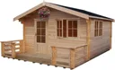 Shire Kinver 14x14 Apex Tongue & groove Wooden Cabin