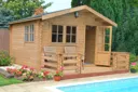 Shire Kinver 14x14 Apex Tongue & groove Wooden Cabin