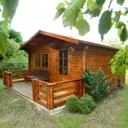 Shire Kinver 14x18 Apex Tongue & groove Wooden Cabin - Assembly service included