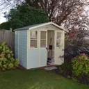 Shire Haddon 7x5 Apex Shiplap Wooden Summer house - Assembly service included