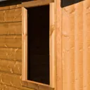 Shire Warwick 12x6 Apex Dip treated Shiplap Wooden Shed with floor - Assembly service included