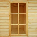 Shire Kensington 7x7 Apex Shiplap Wooden Summer house (Base included) - Assembly service included
