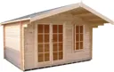 Shire Cannock 12x10 Apex Tongue & groove Wooden Cabin - Assembly service included