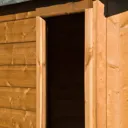 Shire Warwick 8x6 Apex Dip treated Shiplap Wooden Shed with floor (Base included) - Assembly service included
