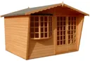 Shire Sandringham 10x8 Apex Shiplap Wooden Summer house - Assembly service included