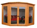 Shire Barclay 7x7 Pent Shiplap Wooden Summer house - Assembly service included
