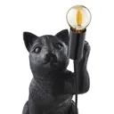 Inlight Wisp Cat Matt Black Table lamp
