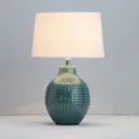 Ananke Embossed ceramic Green Table light