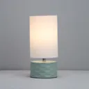 Inlight Dione Ceramic Matt Blue Table light
