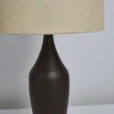 Inlight Vesta Printed Wood effect LED Table lamp