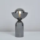 Inlight Alauda Polished Smokey tinted effect LED Straight Table lamp