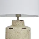 The Lighting Edit Musa Ivory Cylinder Table lamp