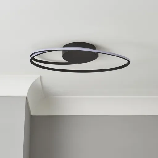 Create Black Ceiling light