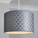 Inlight Juno Silver effect Woven Lamp shade (D)350mm