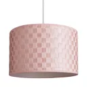 Inlight Juno Pink Woven Lamp shade (D)350mm