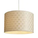 Inlight Juno Ivory Woven Lamp shade (D)350mm