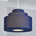 Inlight Palma Navy Tiered Lamp shade (D)300mm