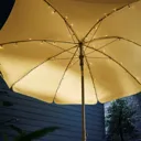 Inlight Parasol Solar-powered Warm white 72 LED Outdoor String lights