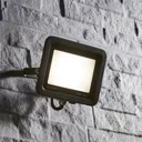 Stanley Black Mains-powered Cool white LED Floodlight 1600lm