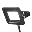 Stanley Black Mains-powered Cool white LED Floodlight 800lm
