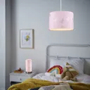 Glow Noor Butterfly Pink LED Circular Table lamp