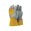 Town and Country Mens Leather Palm Gloves - One Size