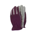 Town and Country Premium Leather and Suede Ladies Gloves - M