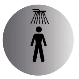 Shower Advisory sign