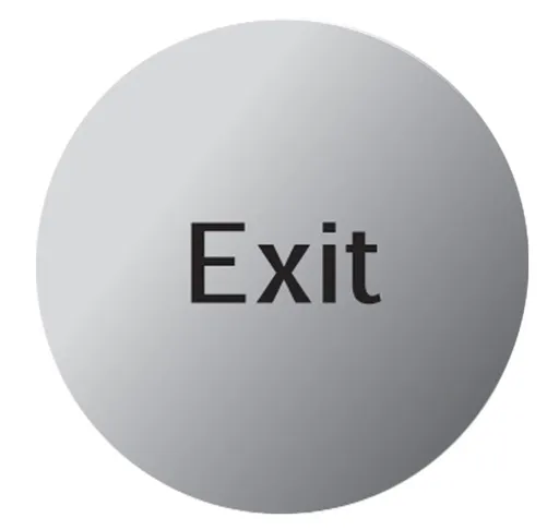 Exit Safety sign