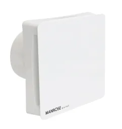 Manrose Quiet Humidistat Controlled 100mm Extractor Fan - CQF100H
