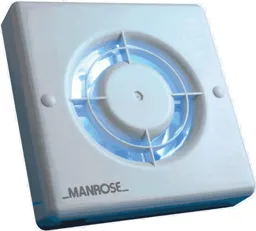 Manrose Timer Controlled Extractor Fan 100mm - XF100T