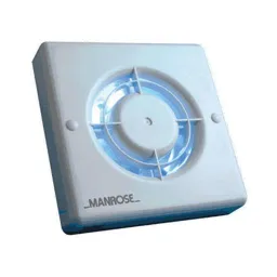 Manrose Timer and Humidistat Controlled Extractor Fan 100mm - XF100H