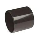 Manrose Black Flexible Ducting connector (Dia)100mm