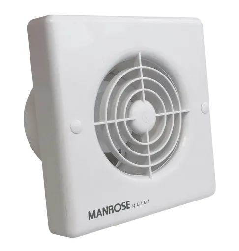 Manrose QF100T Bathroom Extractor fan (Dia)100mm