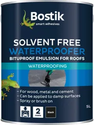 Cementone Waterproof Bituproof Roofing Emulsion 5ltr Black