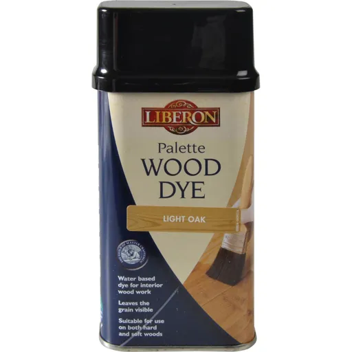 Liberon Palette Wood Dye - Light Oak, 250ml