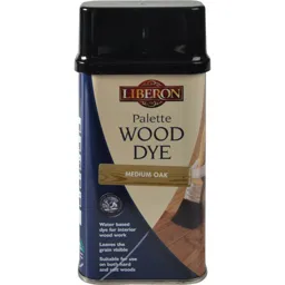Liberon Palette Wood Dye - Medium Oak, 250ml