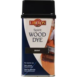 Liberon Spirit Wood Dye - Ebony, 250ml