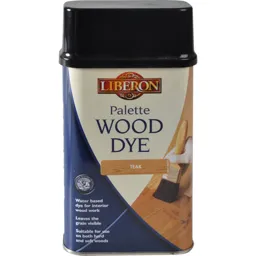 Liberon Palette Wood Dye - Teak, 500ml