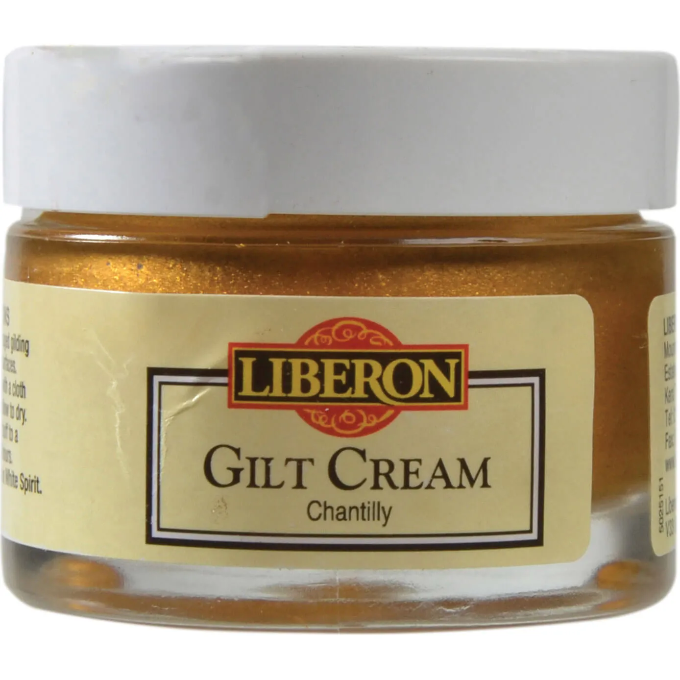 Liberon Gilt Cream - 30ml, Chantilly
