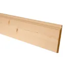 Smooth Pine Ogee Skirting board (L)2.4m (W)119mm (T)15mm, Pack of 4