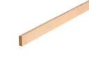 Smooth Planed Square edge Whitewood spruce Timber (L)2.4m (W)44mm (T)12mm, Pack of 16