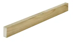 Treated Sawn Whitewood spruce Timber (L)2.4m (W)50mm (T)22mm, Pack of 12