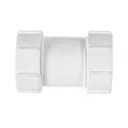 Polypipe Compression Waste Straight Connector 32mm White   PS32