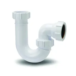 Polypipe Tubular Swivel P Trap 32mm with 75mm Seal   WT52
