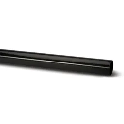 Polypipe Round 68mm Pipe 2.5m Black
